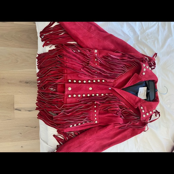 UNDERSTATED FRINGE JACKET - Picture 6 of 7